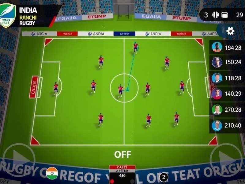 Ranchi Rugby Eagles gameplay screenshot